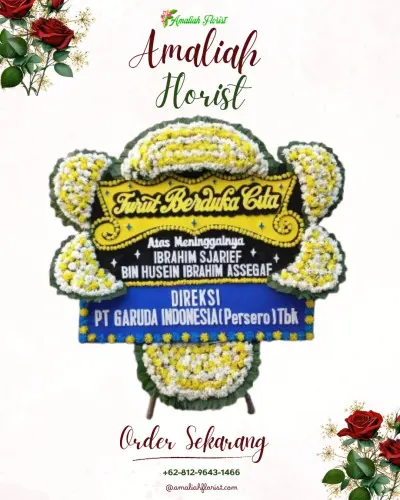 Papan Bunga Duka di Medang